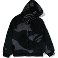 COLOR CAMO SHARK FULL ZIP SHERPA JACKET MENS