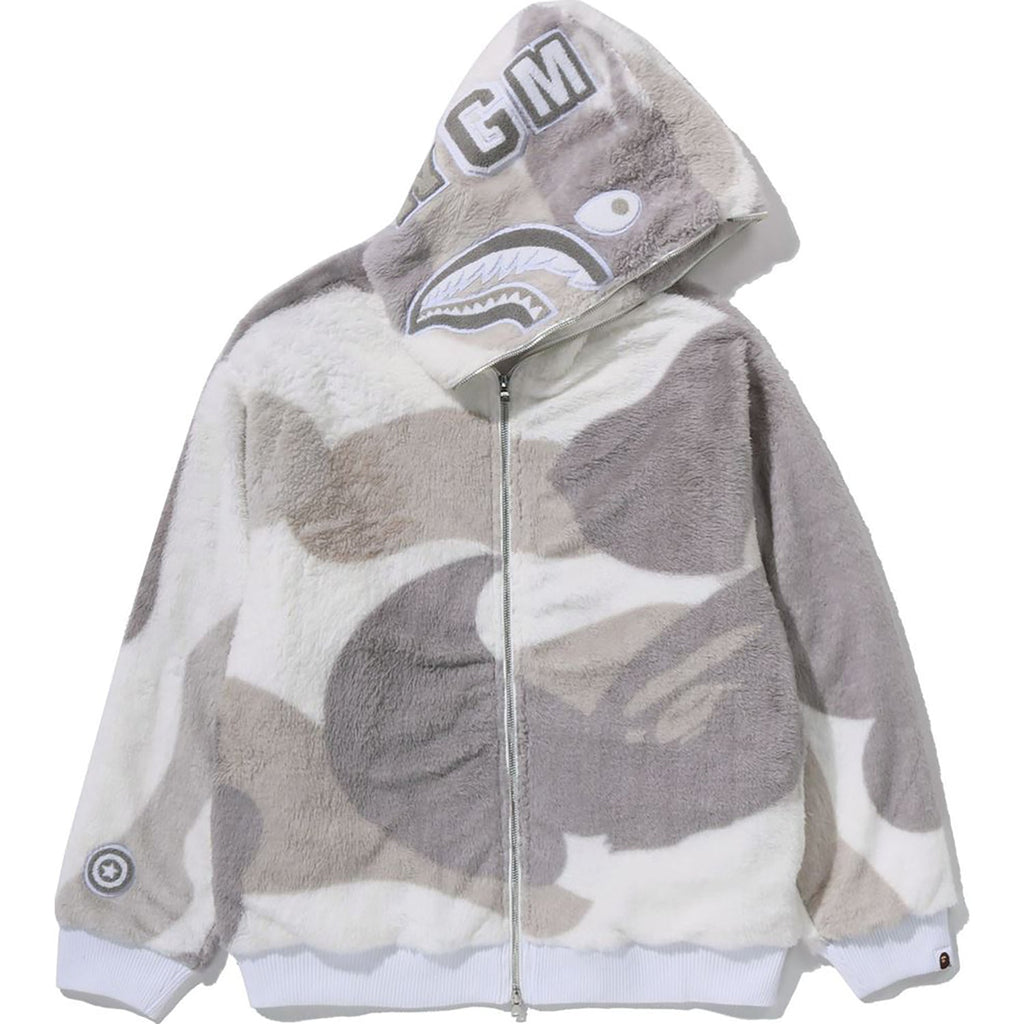 COLOR CAMO SHARK FULL ZIP SHERPA JACKET MENS