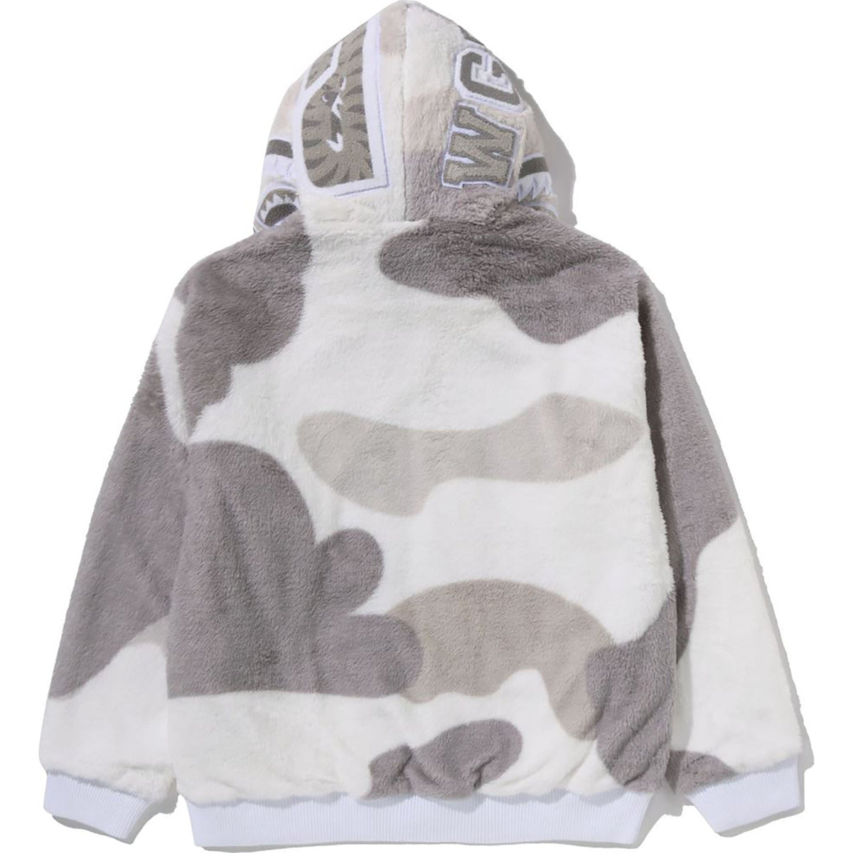 COLOR CAMO SHARK FULL ZIP SHERPA JACKET MENS