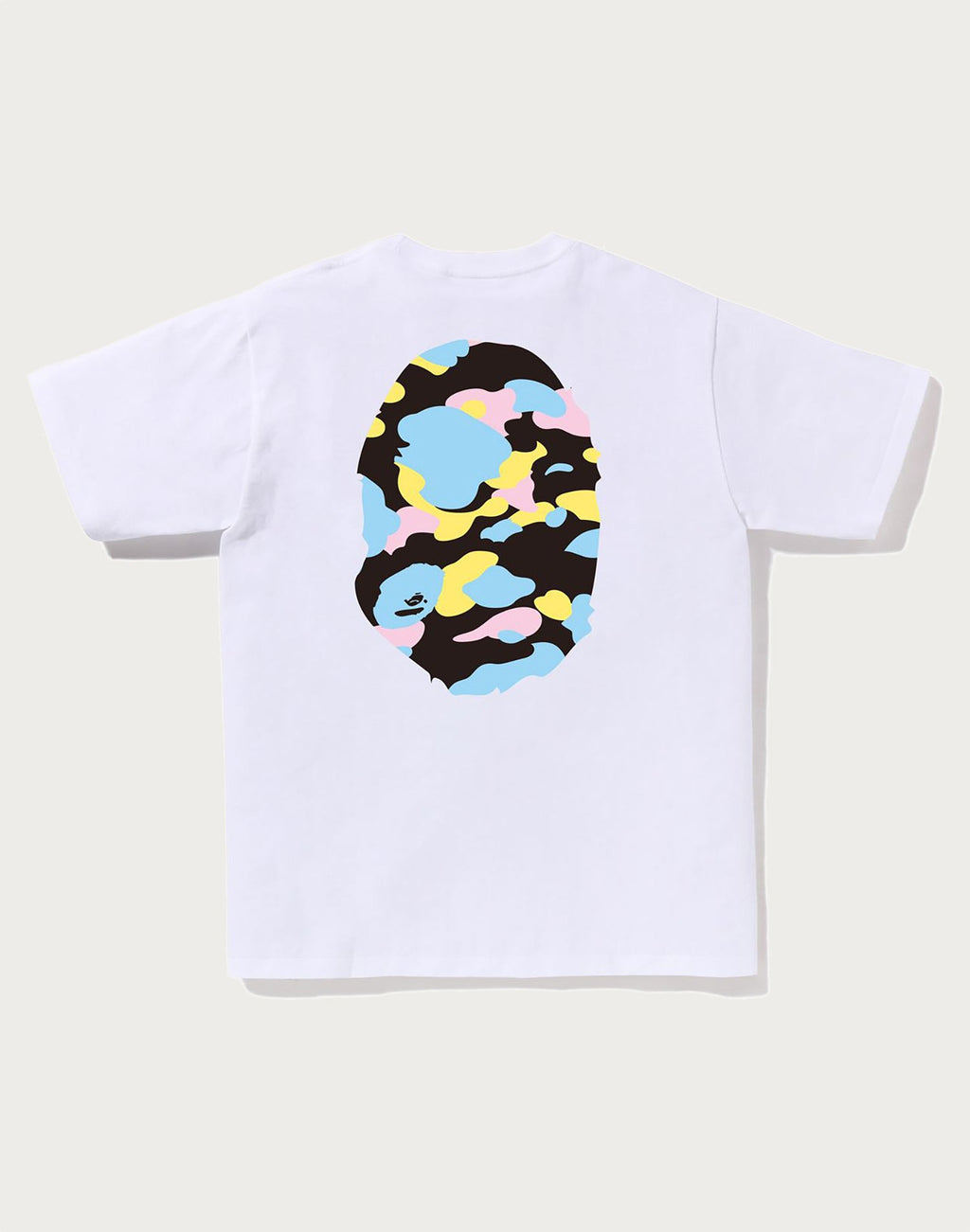 NEW MULTI CAMO BIG APE HEAD TEE MENS