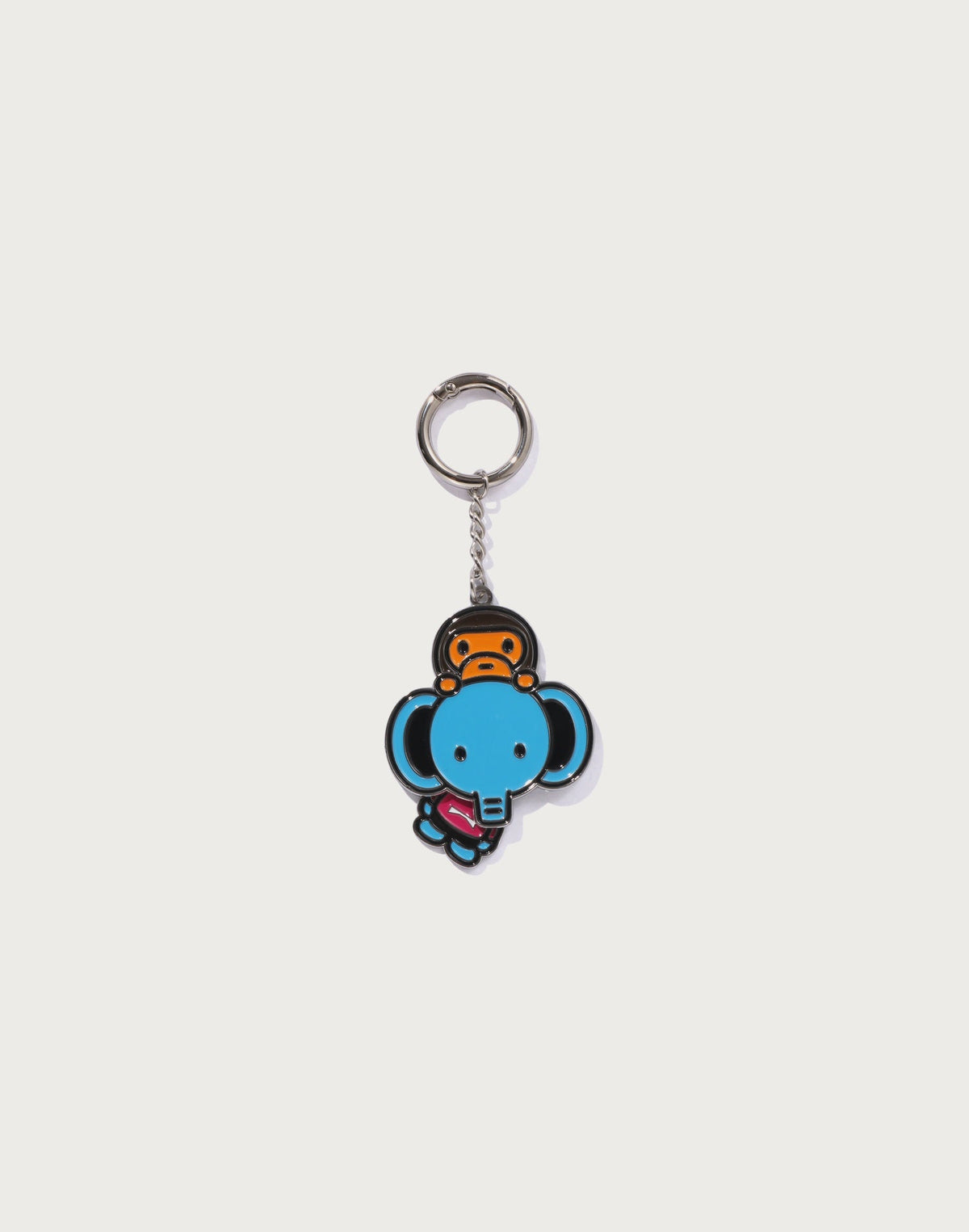 ELEPH ON BABY MILO METAL KEYCHAIN