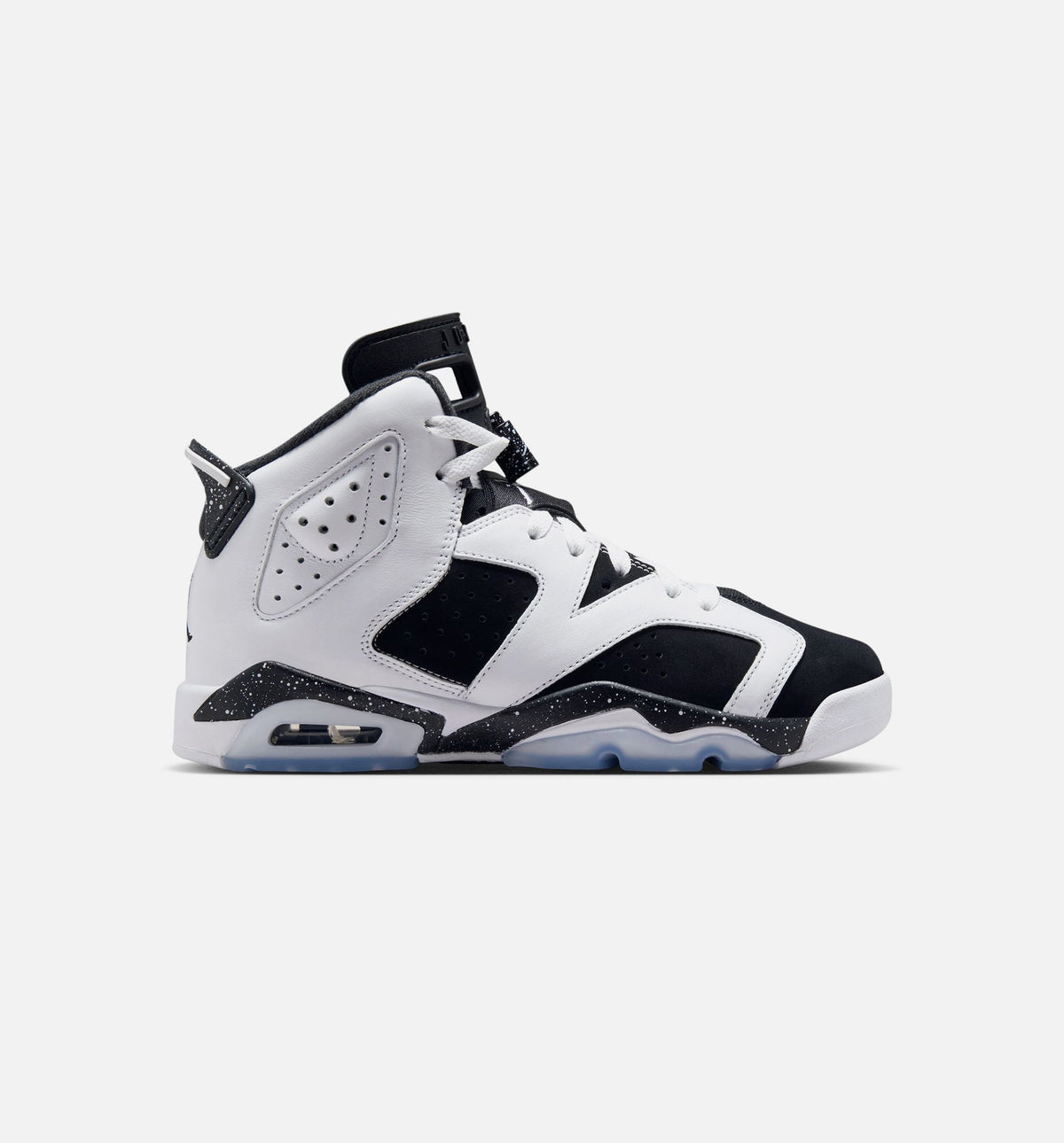 Air Jordan 6 Retro Black and White Grade School Lifestyle Shoe – Black/White