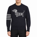 2026SS Men's Four-Stripe Crew Neck Knit Sweater | Thom Browne
