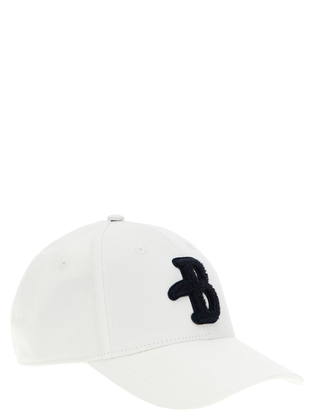 Ballantyne White Cotton Baseball Cap