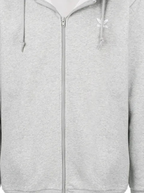 adidas oversized zip front hoodie