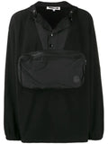 McQ Swallow Offspring pouch pocket hoodie