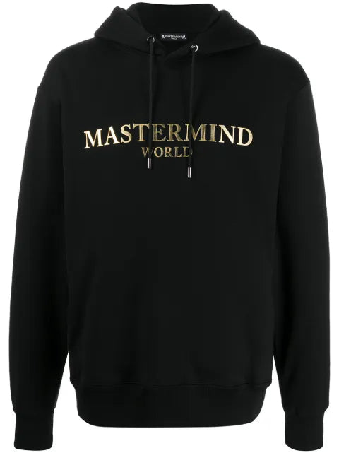 Mastermind World logo plaque hoodie
