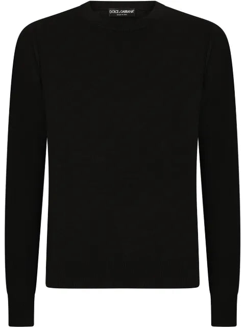 Dolce & Gabbana round-neck cashmere jumper