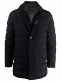 Moorer layered down-padded jacket