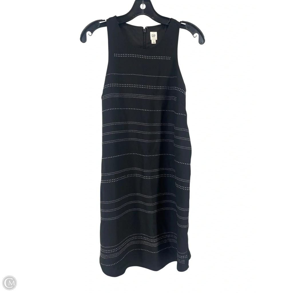 Dress Casual Midi By Gap In Black, Size: M