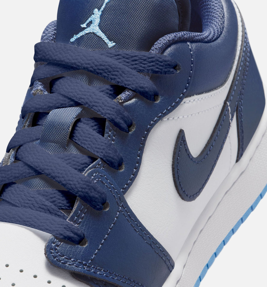 Air Jordan 1 Low Grade School | Midnight Navy Lifestyle Shoe