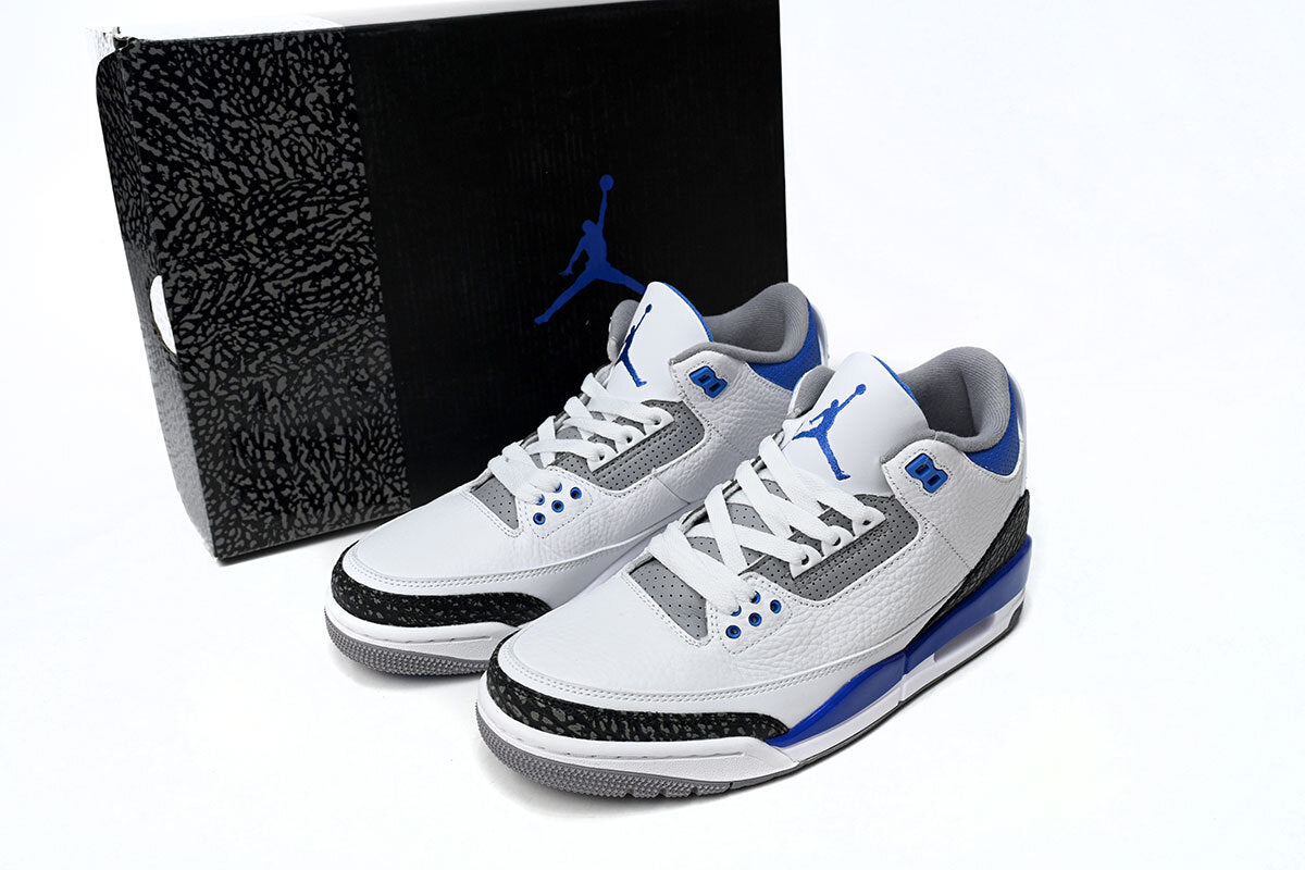 Air Jordan 3 Retro Racer Blue Reps Sneaker CT8532-145