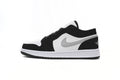 Nike Air Jordan 1 Low Black and White Gray Reps Sneaker 552780-018