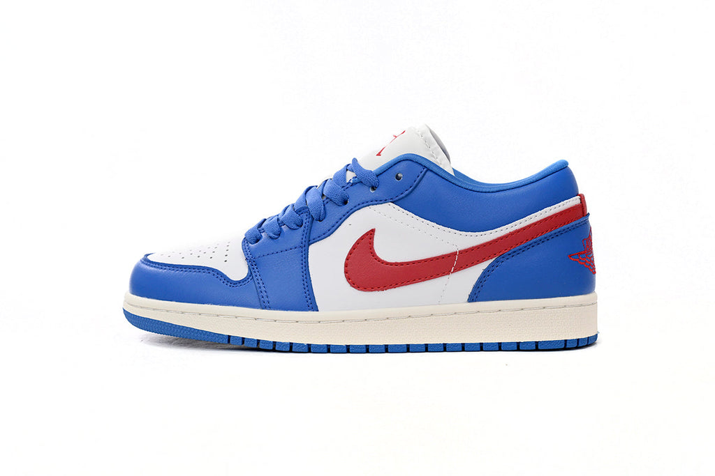 Blue And Red Jordan 1 Low Reps Sneaker DCO774-416