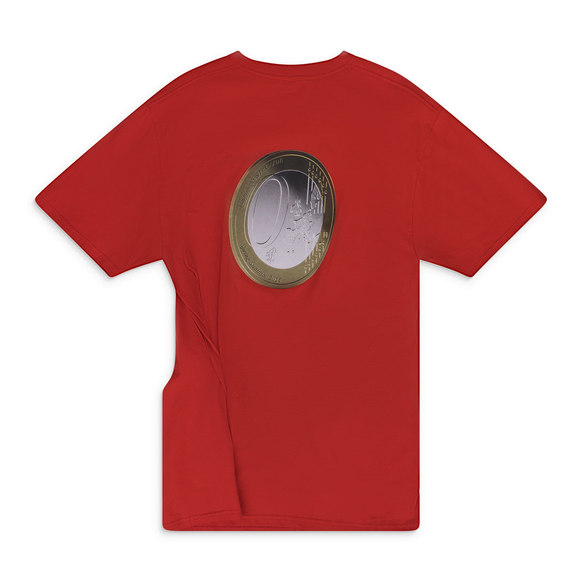 Red Coin Open Back T-Shirt