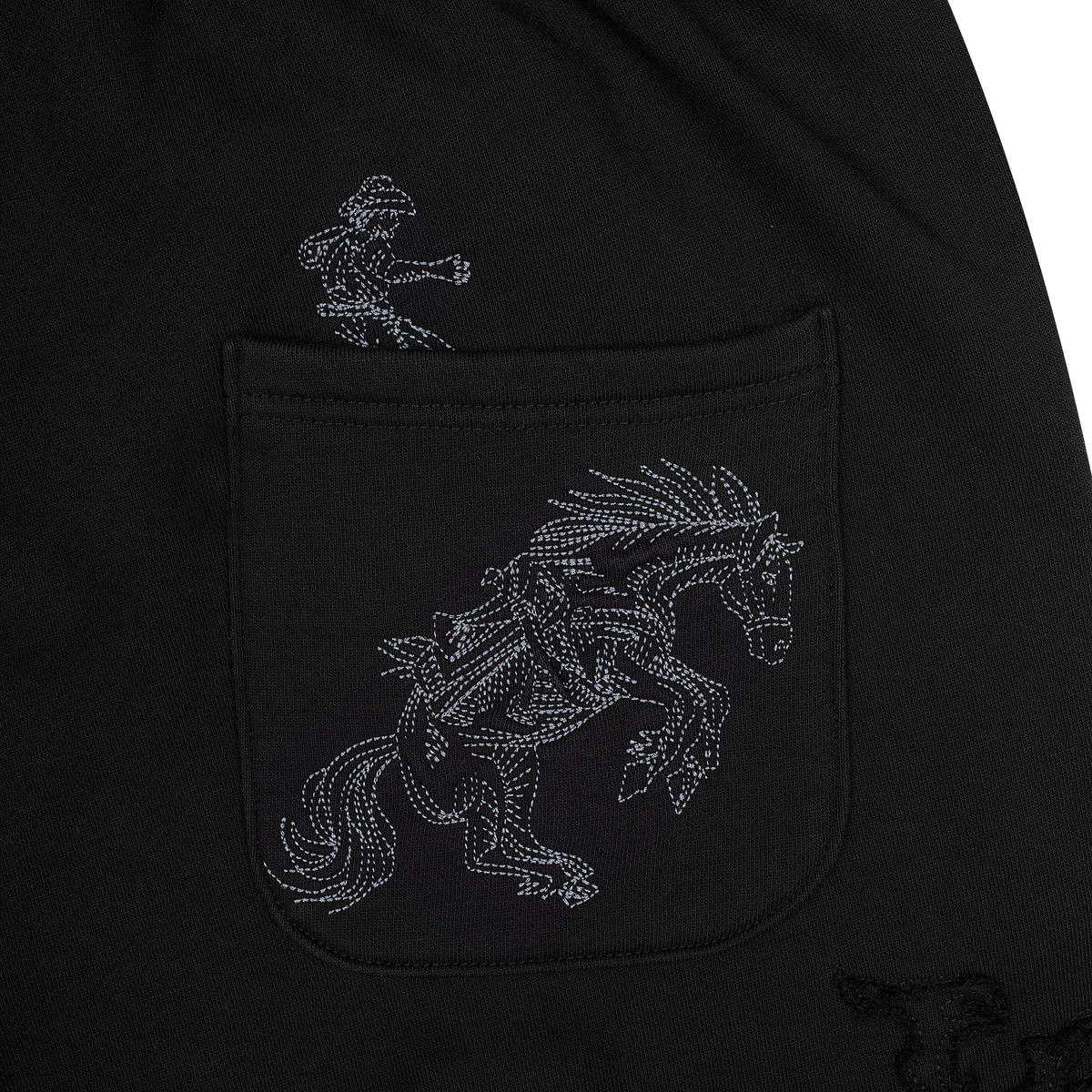 "western" Jogger black