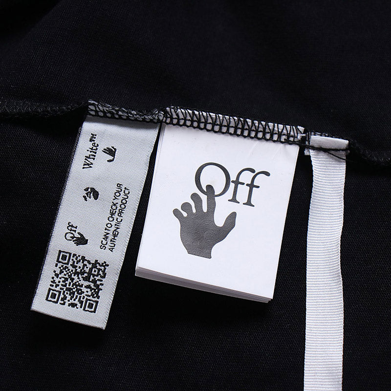 Off-White Cartoon Pattern Printing T-Shirt