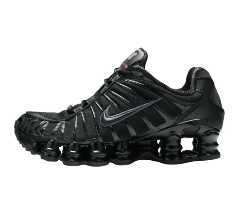 Nike Shox TL 'Black/Metallic Black' Sneakers AR3566-002