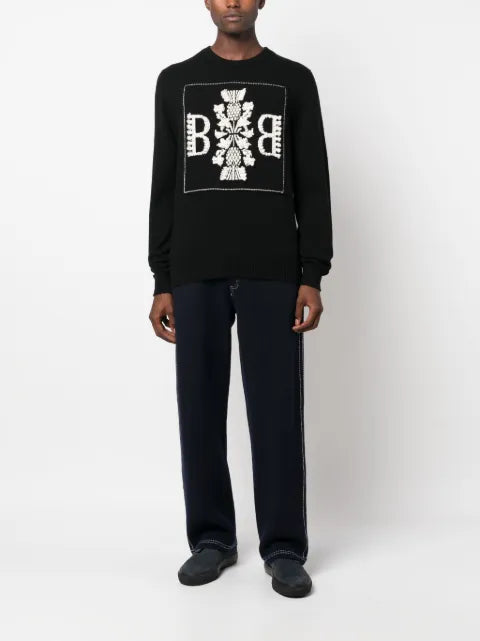 Barrie 3D-knit cashmere jumper