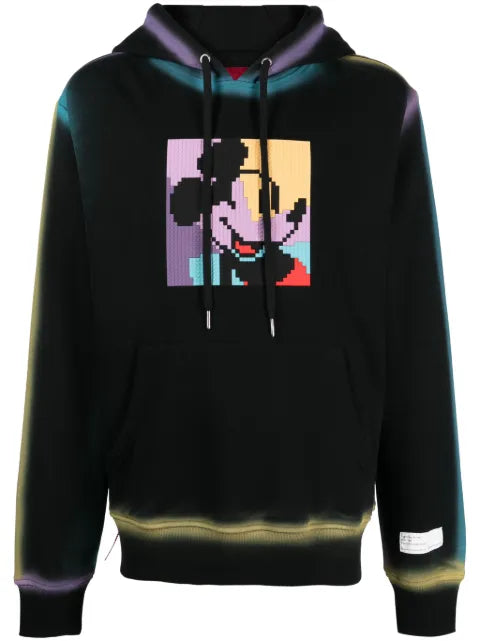 Mostly Heard Rarely Seen 8-Bit Legendary Mouse graphic-print cotton hoodie