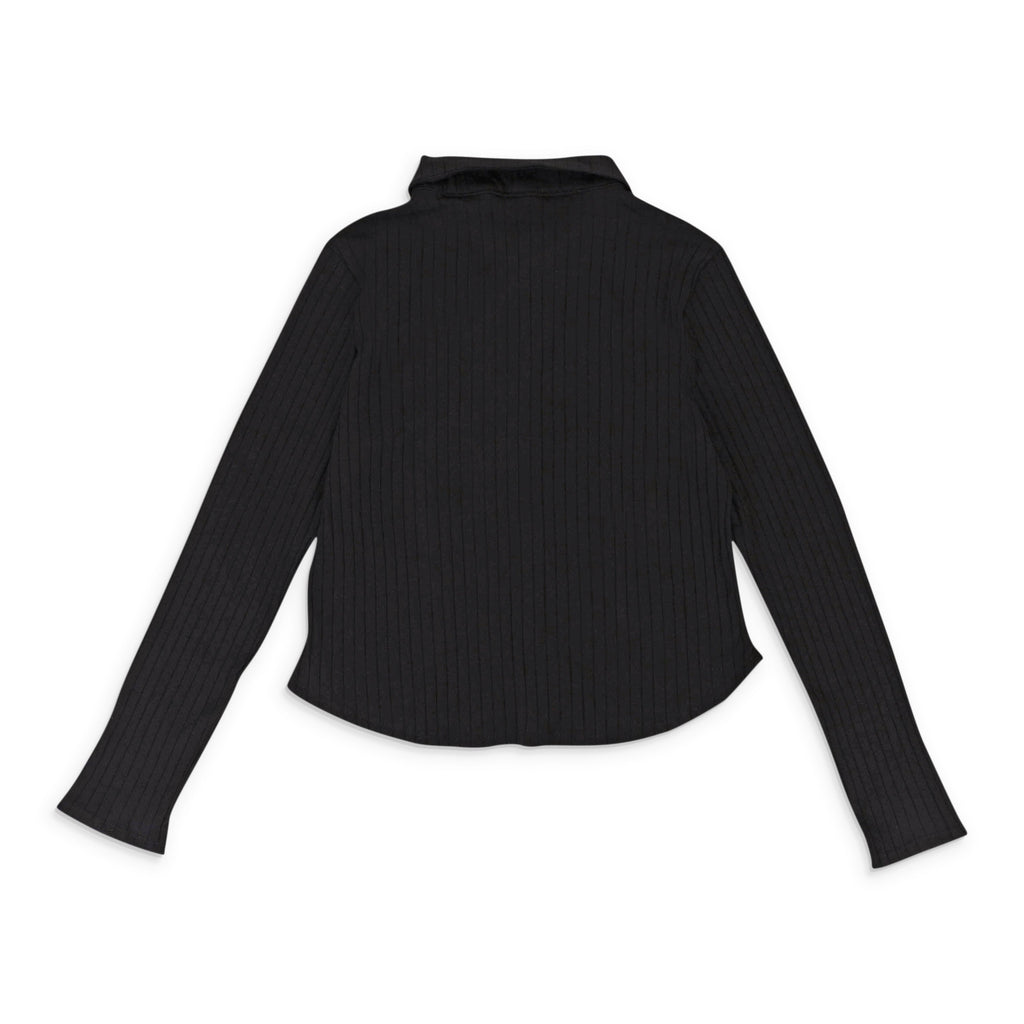 KEYHOLE BLACK CARDIGAN