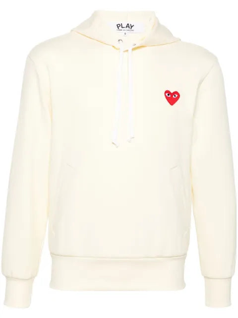 Comme Des Garçons Play heart-emblem hoodie