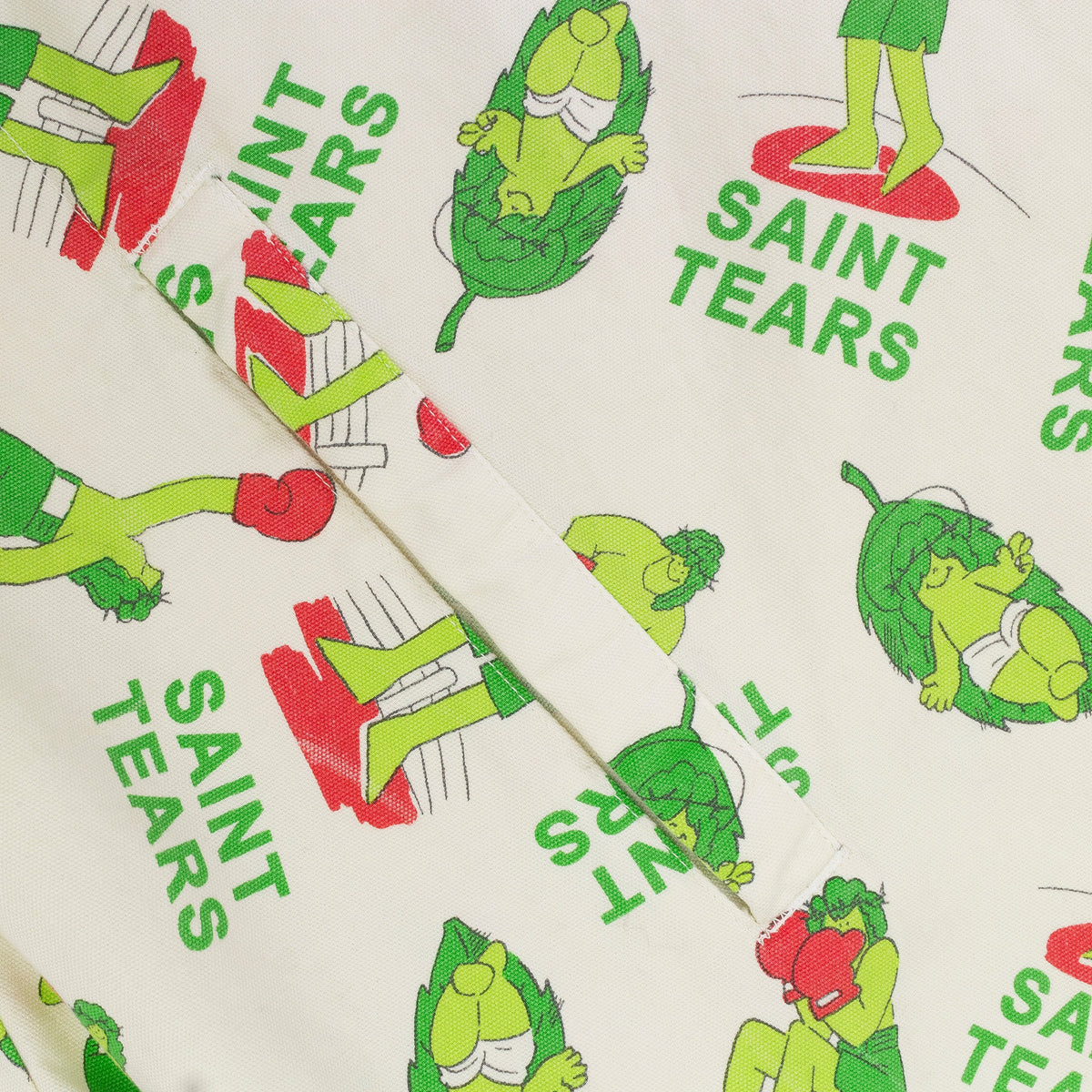 DENIM TEARS WHITE/GREEN JACKET