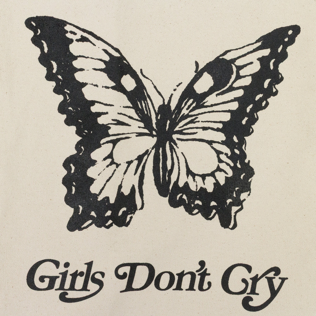IVORY BUTTERFLY TOTE BAG