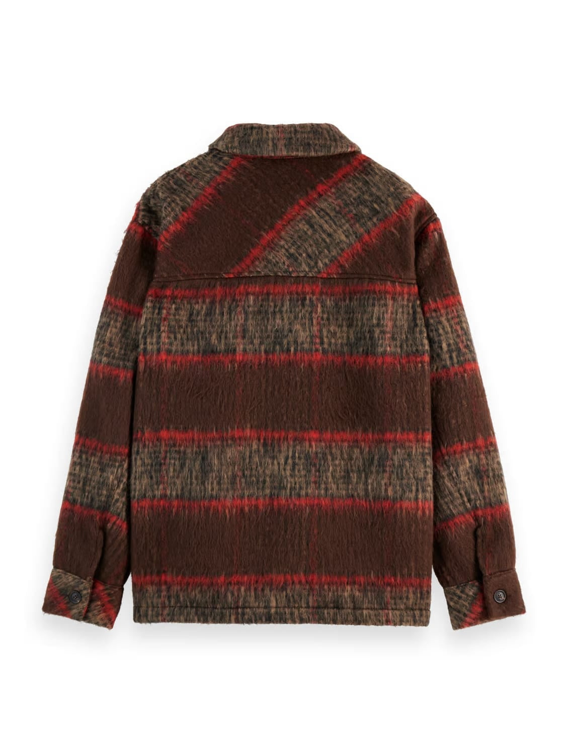 S&S Brushed Wool Blend Overshirt