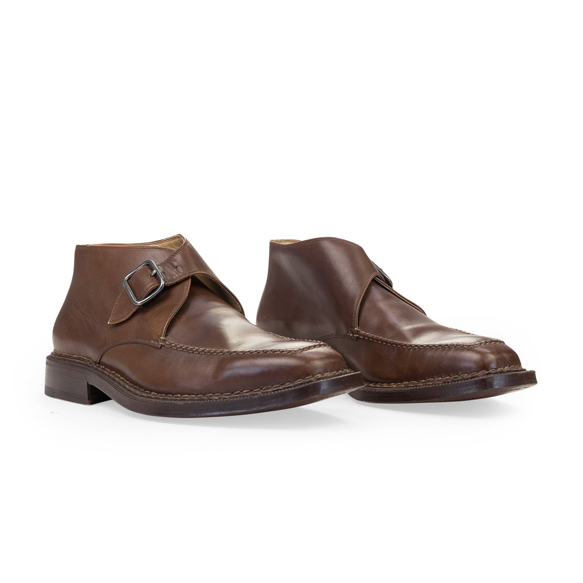 BROWN CASTAGNA ANKLE BOOTS