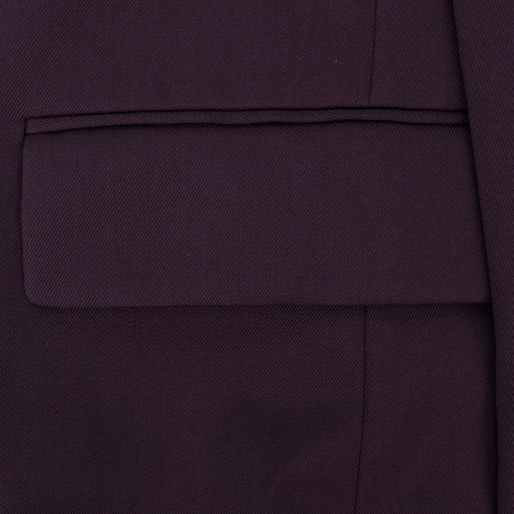 BLACK PADDED SINGLE BREAST JACKET