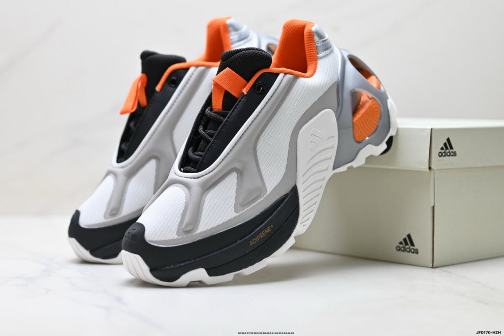 Adidas K81801650 Unisex Running Shoes - Black/White/Orange