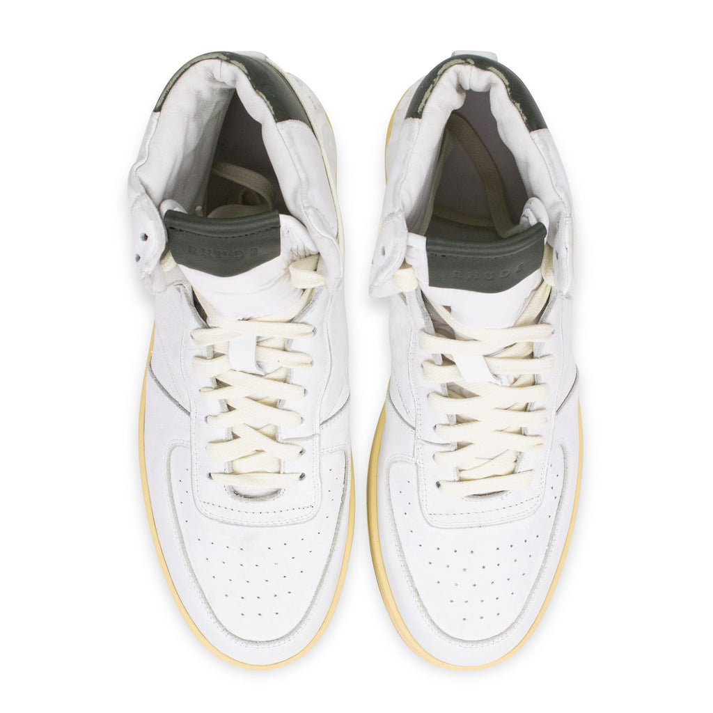WHITE RHECESS HIGH SNEAKERS