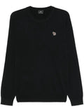 Paul Smith Zebra-patch sweater