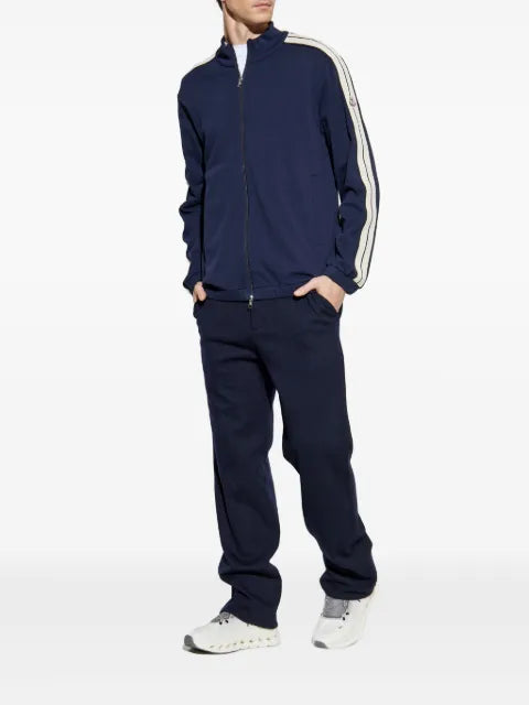 Moncler side-stripe track jacket