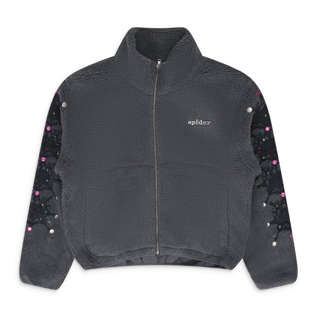 Slate Webstone Teddy Fleece Zip Up