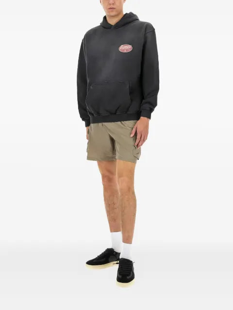 Represent logo-detail hoodie