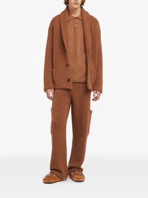 Alanui shawl-collar button cardigan