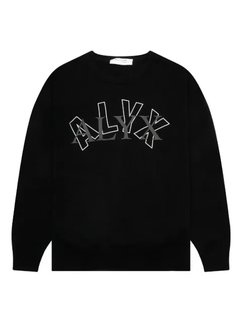 1017 ALYX 9SM arch-logo crew-neck sweater