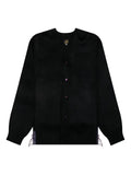 Needles mohair leather-patch cardigan