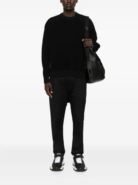 Y-3 ribbed crew-neck sweater