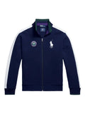 Polo Ralph Lauren x Wimbledon panelled full-zip sweatshirt