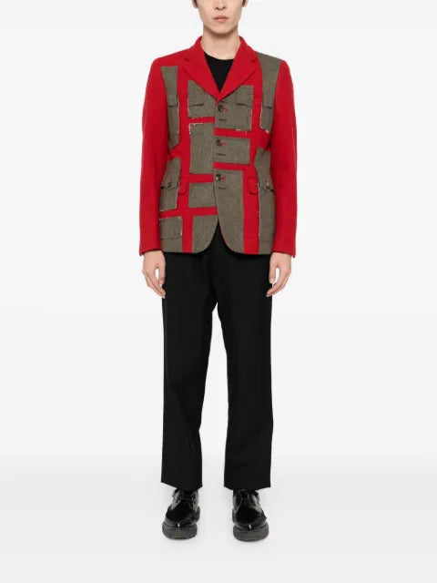 Comme des Garçons Homme Plus patch-work jacket