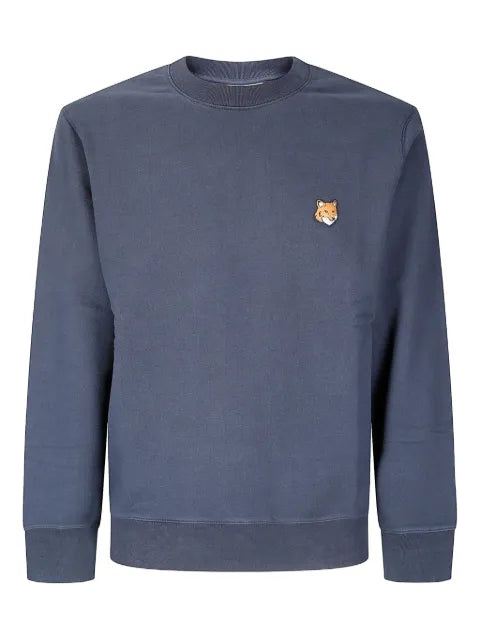 Maison Kitsuné logo-patch sweatshirt
