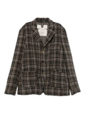 A Tentative Atelier checked shirt jacket