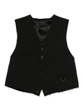 TEAM WANG design classic v-neck vest