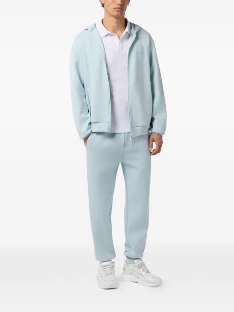 Plein Sport zip-fastening hooded sweatshirt
