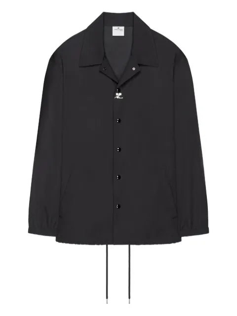 Courrèges printed coach jacket
