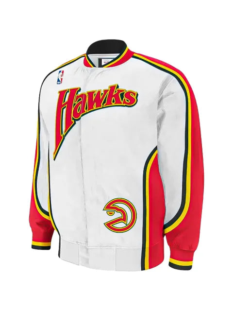 Mitchell & Ness 1992-1993 Atlanta Hawks bomber jacket