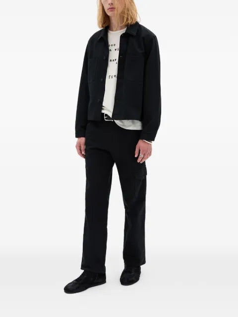 Ann Demeulemeester boxy-fit shirt jacket